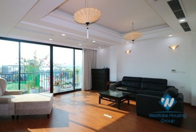 A lovely apartment with Truc Back lake view for rent